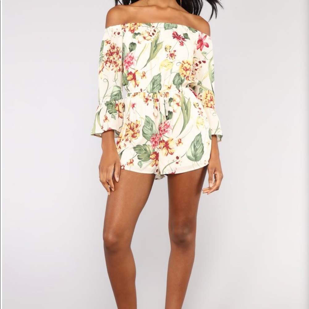 Belize tropical Romper xs